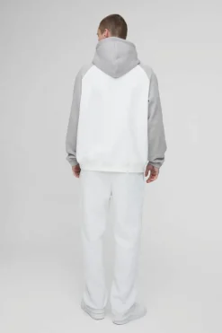 Oversized Raglan MAN Signature Hoodie