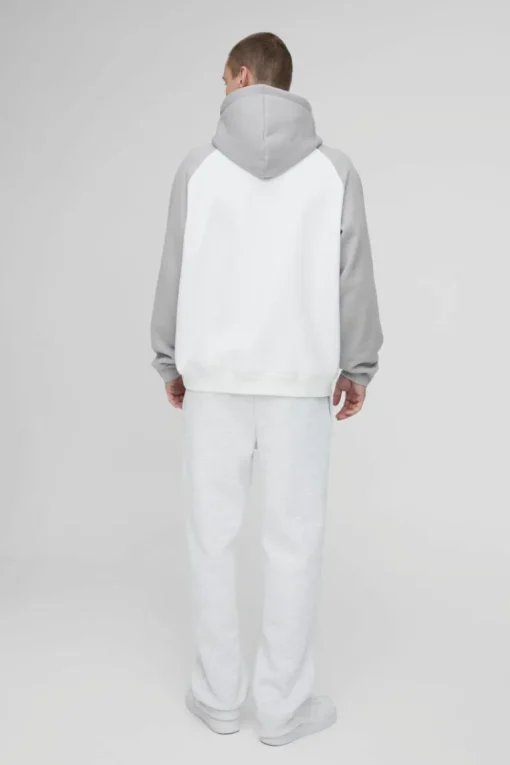 Oversized Raglan MAN Signature Hoodie