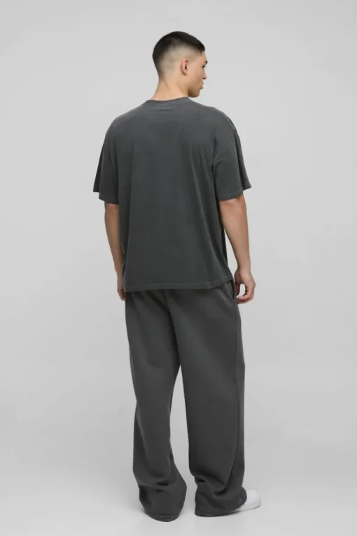 Oversized Rights Reserved Slogan Washed T-Shirt