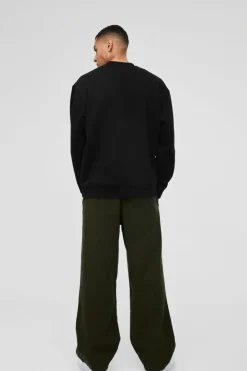 Oversized Sahara Ave Western Graphic Sweatshirt