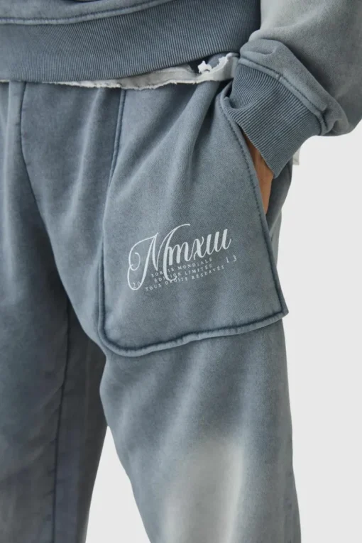 Oversized Seam Detail Joggers