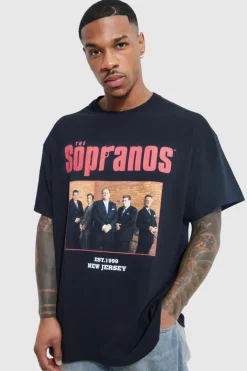 Oversized Sopranos License T-shirt