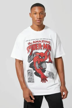 Oversized Spiderman License T-shirt