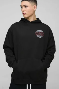 Oversized Star Wars Disney License Print Hoodie