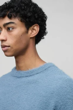 Oversized Super Fluffy Knitted Jumper