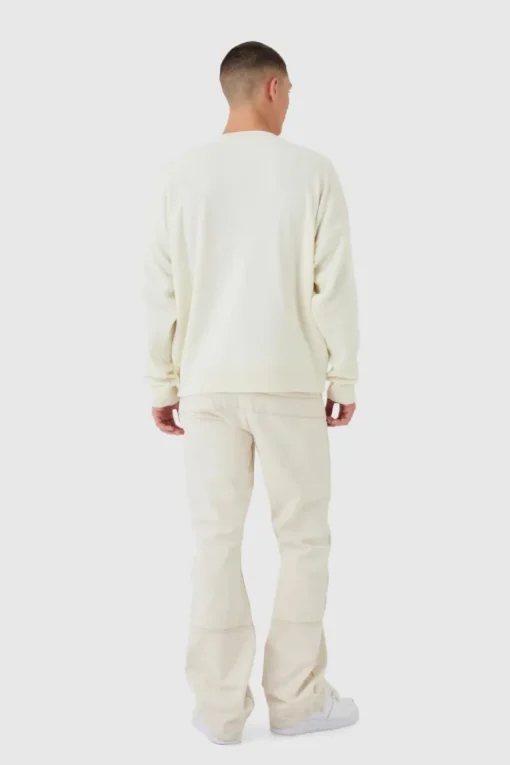 Oversized Teddy Graphic Jumper