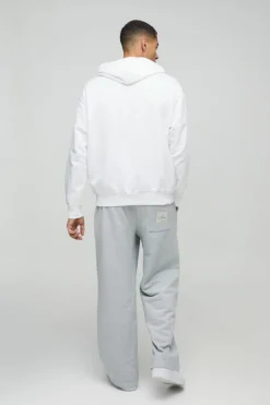 Oversized The Simpsons License Print Hoodie