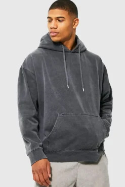 Oversized Washed Renaissance Graphic Hoodie