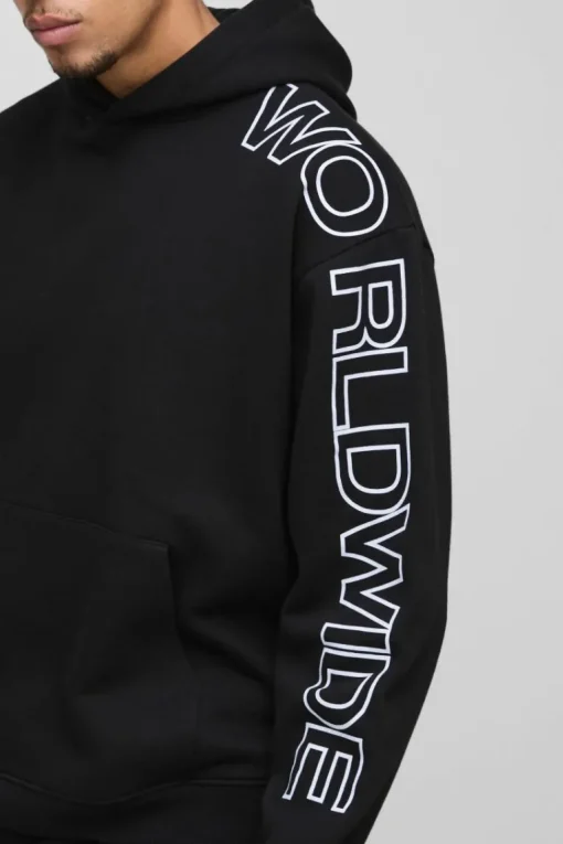 Oversized Worldwide Hoodie