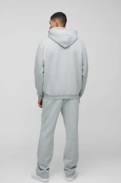 Oversized Worldwide Official Text Print Zip Through Tracksuit