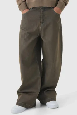 Parachute Baggy Brown Washed Jeans