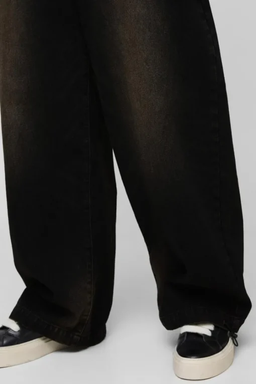 Parachute Baggy Washed Black Jeans