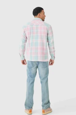 Pastel Check Overshirt
