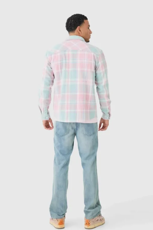 Pastel Check Overshirt