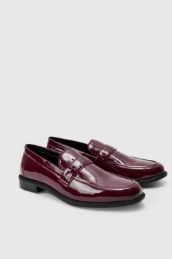 Patent Pu Loafers