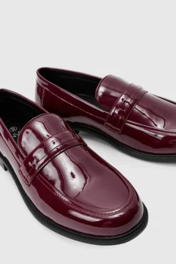 Patent Pu Loafers