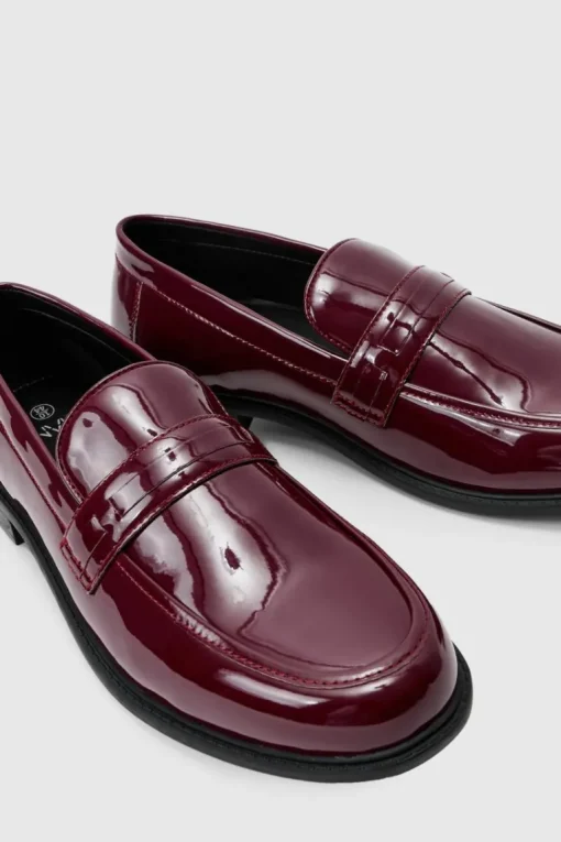 Patent Pu Loafers