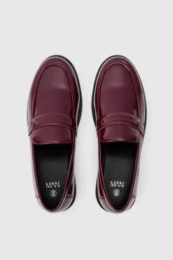 Patent Pu Loafers