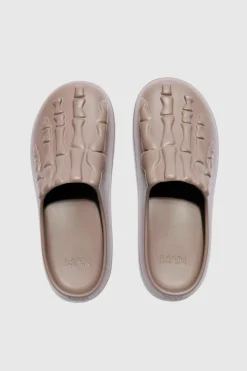 Perforated Skeleton Moulded Mule