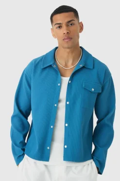 Pleated Overshirt