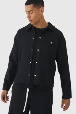 Pleated Overshirt