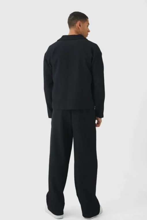 Pleated Overshirt