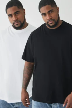 Plus 2 Pack Basic T-shirt