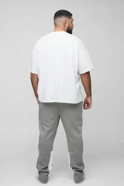 Plus Applique Slim Star Gusset Jogger