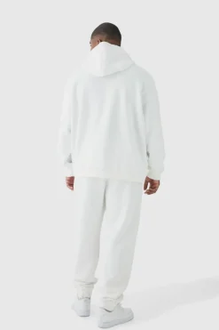 Plus Basic Hoodie In White