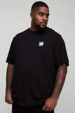 Plus Dove Embroidered T-Shirt