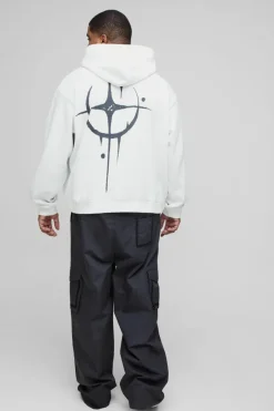 Plus Elasticated Relaxed Fit Ripstop Cargo Trouser