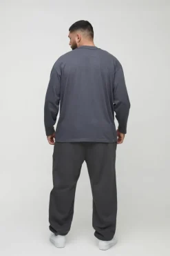 Plus 330GSM Basic Oversized Fit Jogger