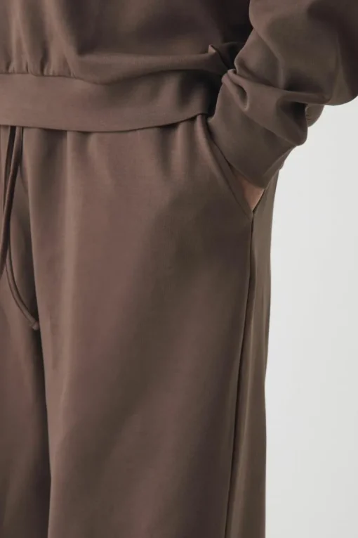 Plus Interlock Smart Wide Leg Trousers