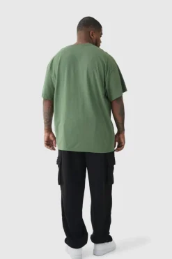 Plus Korn License Print T-shirt In Green