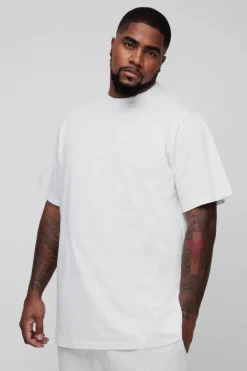 Plus Longline Basic T-Shirt
