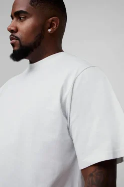 Plus Longline Basic T-Shirt