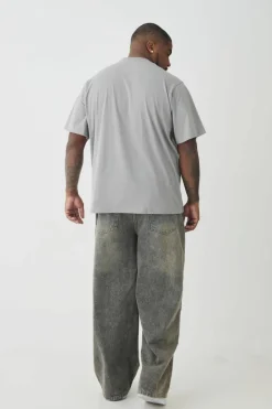 Plus MAN Moto Debossed T-shirt
