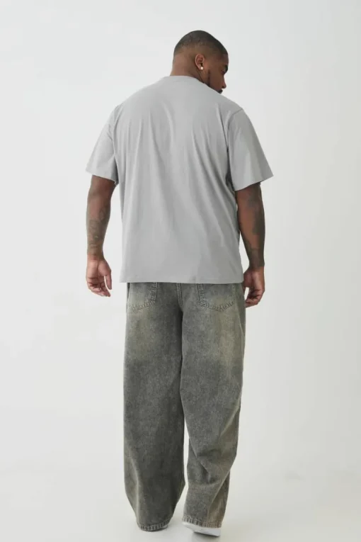Plus MAN Moto Debossed T-shirt