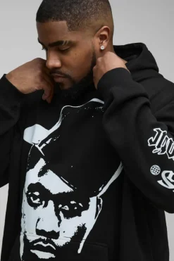 Plus Nas License Print Hoodie