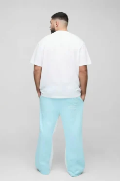 Plus Official Embroidery Relaxed Flare Jogger