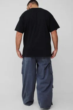 Plus Oversized Blade Comic License Print T-Shirt