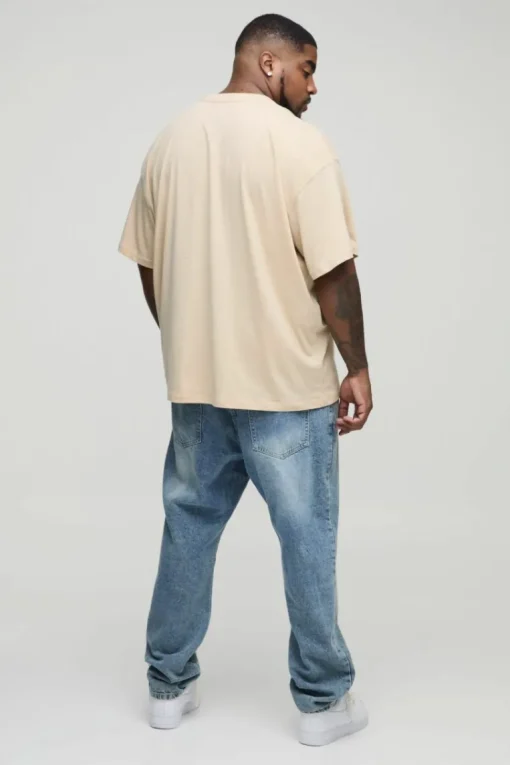 Plus Oversized Chicago Print T-shirt