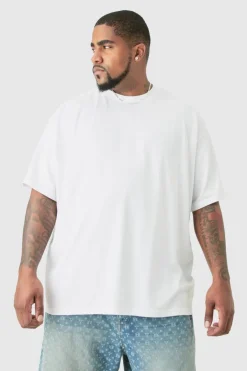 Plus Oversized Crew Neck T-shirt