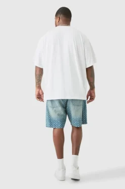 Plus Oversized Crew Neck T-shirt