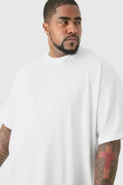 Plus Oversized Crew Neck T-shirt