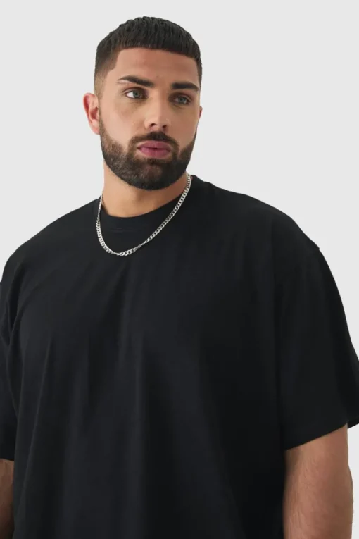 Plus Oversized Crew Neck T-shirt