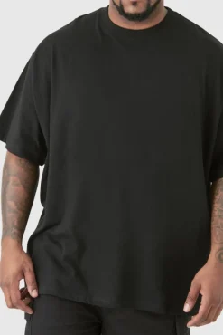 Plus Oversized Crew Neck T-shirt