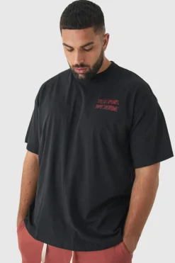 Plus Oversized Deadpool Wolverine License T-Shirt