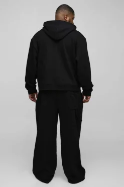 Plus Oversized Heavyweight Carpenter Wide Leg Tracksuit