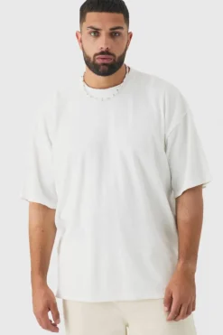 Plus Oversized Waffle T-shirt